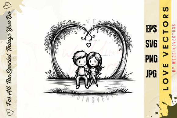 C393: A Minimalist Wedding Logo for Modern Romance