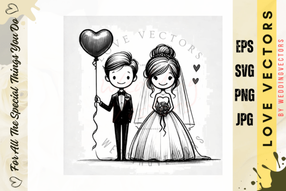 Celebrate Love with Boho Wedding Vectors
