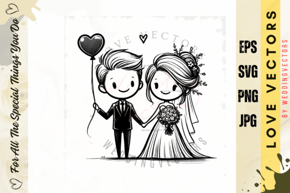 Designing Romance: The C3896 Love Vectors Collection