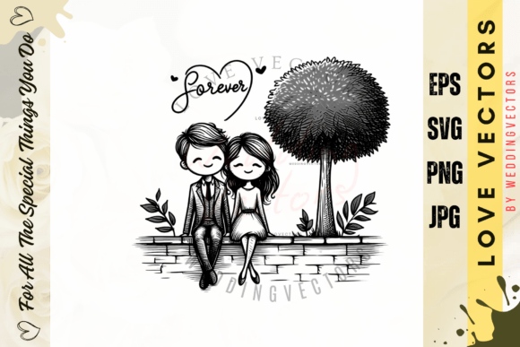 Love in Every Detail: The C424 Wedding Illustration Set