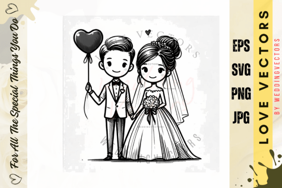 Modern Romance in Design: C3858 Love Vectors