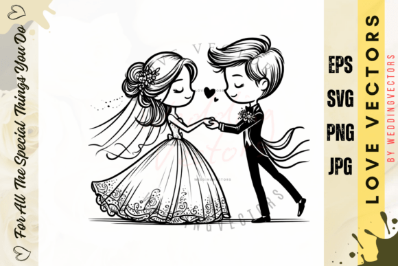 Romantic Design Assets: The C3933 Wedding Vector Collection